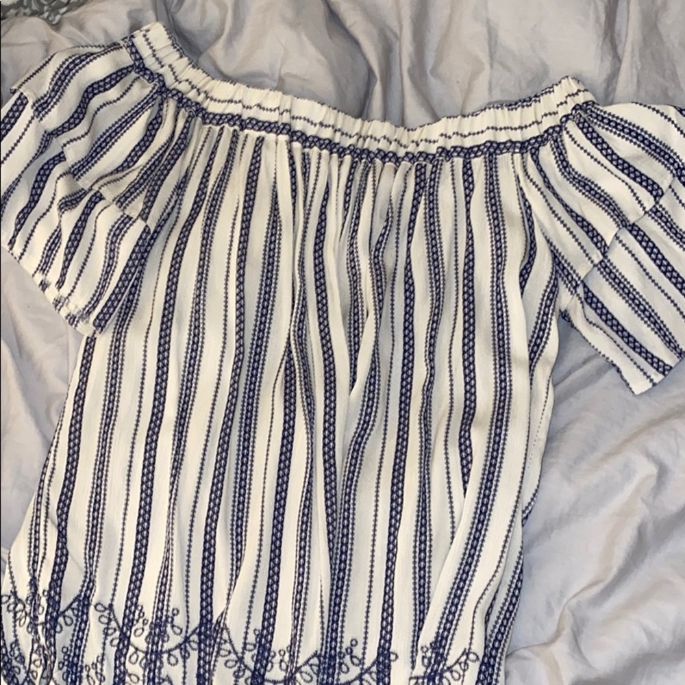 off the shoulder blouse